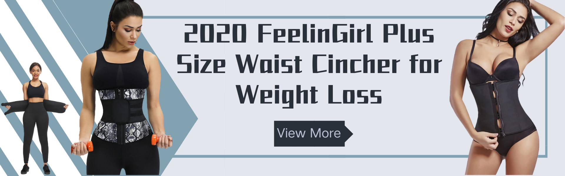2020 FeelinGirl Plus Size Waist Cincher for Weight Loss