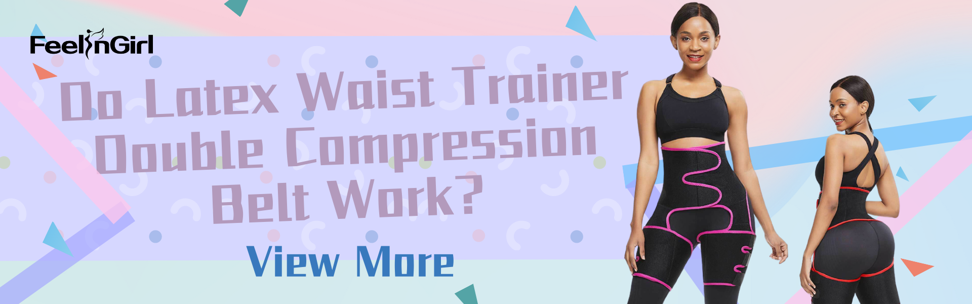 Do Latex Waist Trainer Double Compression Belt Work?