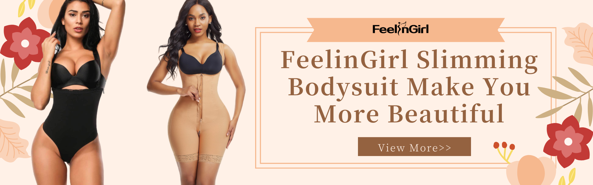 FeelinGirl Slimming Bodysuit Make You More Beautiful