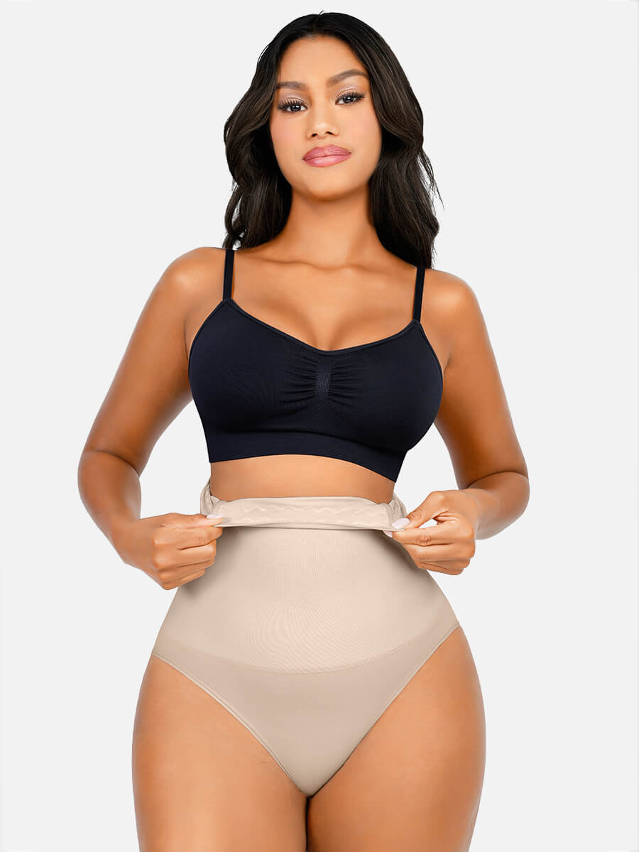 FeelinGirl Seamless Eco-friendly Shaper Triangle Body Panties Without Straps