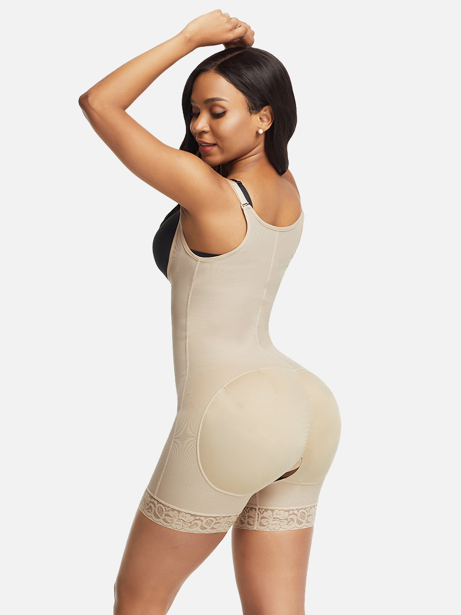 FeelinGirl Shapewear for Women Tummy Control Plus Size Seamless Body Shaper for Butt Lifter Thigh Slimmer Faja Bodysuit