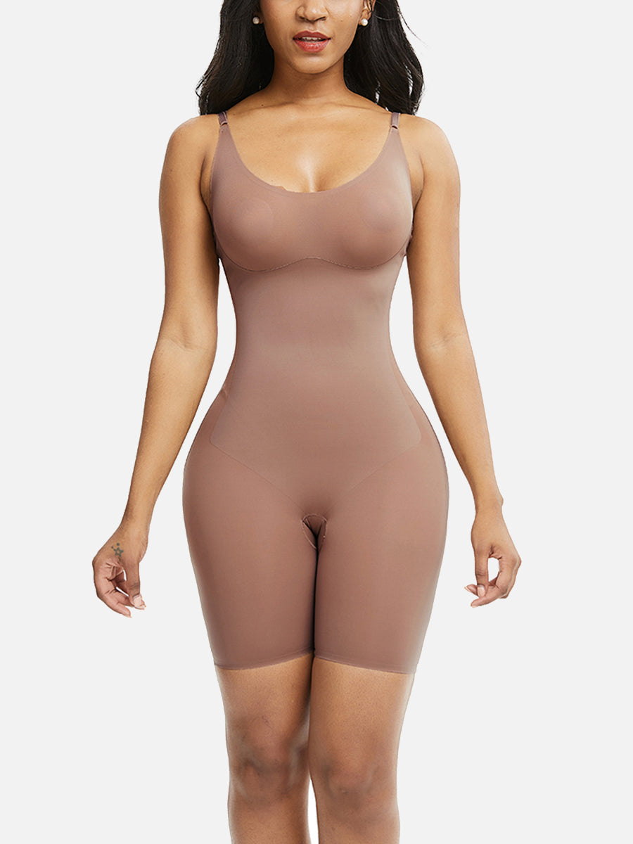 FeelinGirl Women's Full Bodysuit Firm Control Hi-Waist Body Shaper Seamless Shapewear