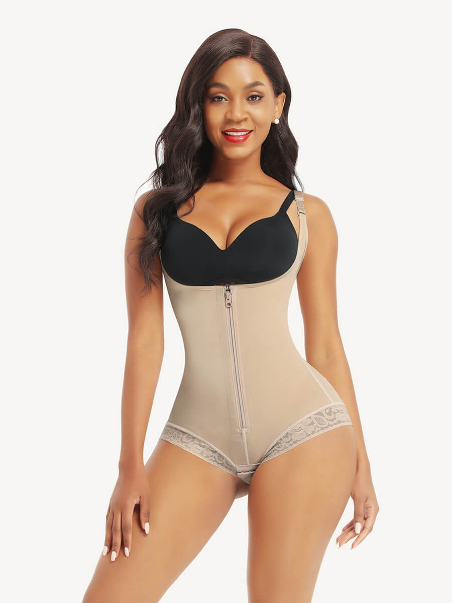 FeelinGirl Best Shapewear for Women Lace Smooth Firm Compression Body Shaper